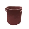 Discount Corbeille ANITA coloris bordeaux - Enfant Déco Enfant|Objets Déco