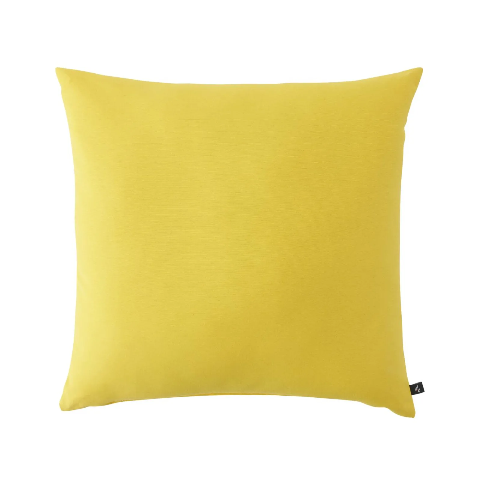 Outlet Coussin FIUME coloris jaune soleil 44 x 44 cm - Coussins