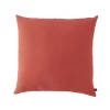 Online Coussin FIUME coloris rouge framboise 44 x 44 cm - Coussins