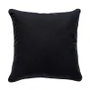 Outlet Coussin NINO coloris noir 45 x 45 cm - Coussins