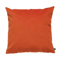Hot Coussin PONE coloris orange corail 40 x 40 cm - Coussins