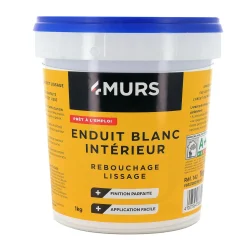 Hot Enduit de rebouchage 1 Kg - Pour La Pose