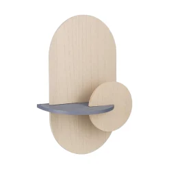 Best Etagère en bois DARRELL coloris bois hauteur 40 cm - Meubles De Rangement