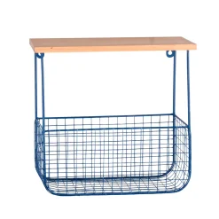 Fashion Etagère POM coloris bleu - Enfant Déco Murale Enfant|Rangements