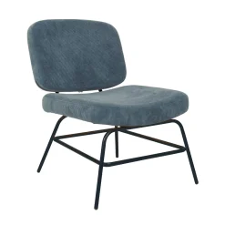 Sale Fauteuil BASILE coloris bleu - Fauteuils