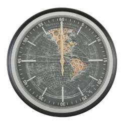 Sale Horloge à rouage MAPPY coloris gris - Horloges