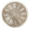 Hot Horloge en bois CHARMILLE coloris brun - Horloges