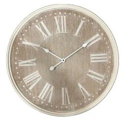 Hot Horloge en bois CHARMILLE coloris brun - Horloges