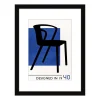 Clearance Image encadrée DESIGNED IN 1940 30 x 40 cm - Tableaux Et Affiches