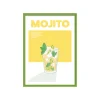 Hot Image encadrée MOJITO 30 x 45 cm - Tableaux Et Affiches