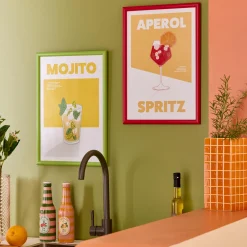 Clearance Image encadrée SPRITZ 30 x 45 cm - Tableaux Et Affiches