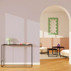 Clearance Papier peint intissé OPAL coloris lilas - Papiers Peints