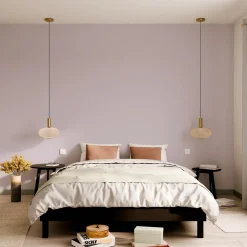 Clearance Papier peint intissé OPAL coloris lilas - Papiers Peints
