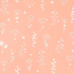Sale Papier peint intissé FANTINE coloris terracotta - Enfant Papiers Peints Enfant|Papiers Peints