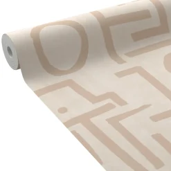 Online Papier peint intissé NAMIB coloris sable beige - Papiers Peints