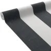 Discount Papier peint intissé PALAZZO STRIPE noir et blanc - Papiers Peints