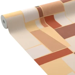 Sale Papier peint intissé NAMBULA coloris multicolore - Papiers Peints
