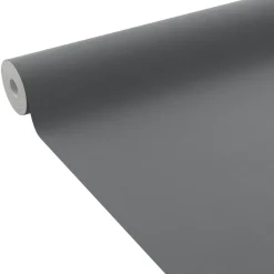 New Papier peint intissé CLASSIC LINE gris anthracite - Papiers Peints