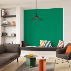 Fashion Papier peint intissé OPAL coloris vert urbain - Papiers Peints