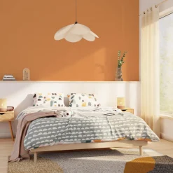 Clearance Papier peint intissé OPAL coloris melon - Papiers Peints
