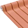 Fashion Papier peint intissé FLOYD coloris terracotta - Papiers Peints