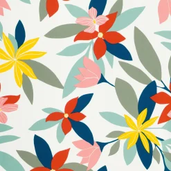 Fashion Papier peint intissé FLORYA coloris multicolore - Papiers Peints
