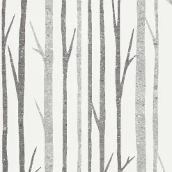 Hot Papier peint intissé YELNA coloris anthracite - Papiers Peints