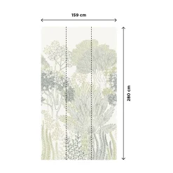 Discount Papier peint panoramique L CESARIA 159 x 280 cm - Papiers Peints Panoramiques|Papiers Peints