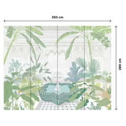 Discount Papier peint panoramique XL RYAD 350 x 280 cm - Papiers Peints Panoramiques|Papiers Peints