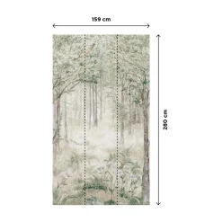 Clearance Papier peint panoramique L FORELIA 159 x 280 cm - Papiers Peints Panoramiques|Papiers Peints