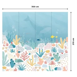 Best Papier peint panoramique XL OCEAN DREAM 300 x 270 cm - Enfant Décors Panoramiques Enfant|Papiers Peints Enfant