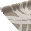 Clearance Papier peint vinyle LAUREN coloris lin - Papiers Peints
