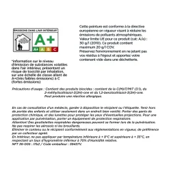 Discount Peinture MURS ET PLAFONDS Peinture blanc Satiné 10 L - Peintures