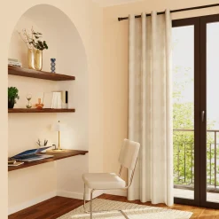 Discount Rideau ARTEMIS coloris or 140 x 260 cm - Rideaux
