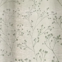 Sale Rideau Lin IPSA coloris eucalyptus 140 x 280 cm - Rideaux