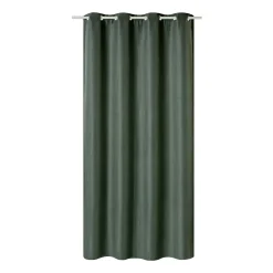 Sale Rideau occultant HUGO coloris kaki 140 x 260 cm - Rideaux