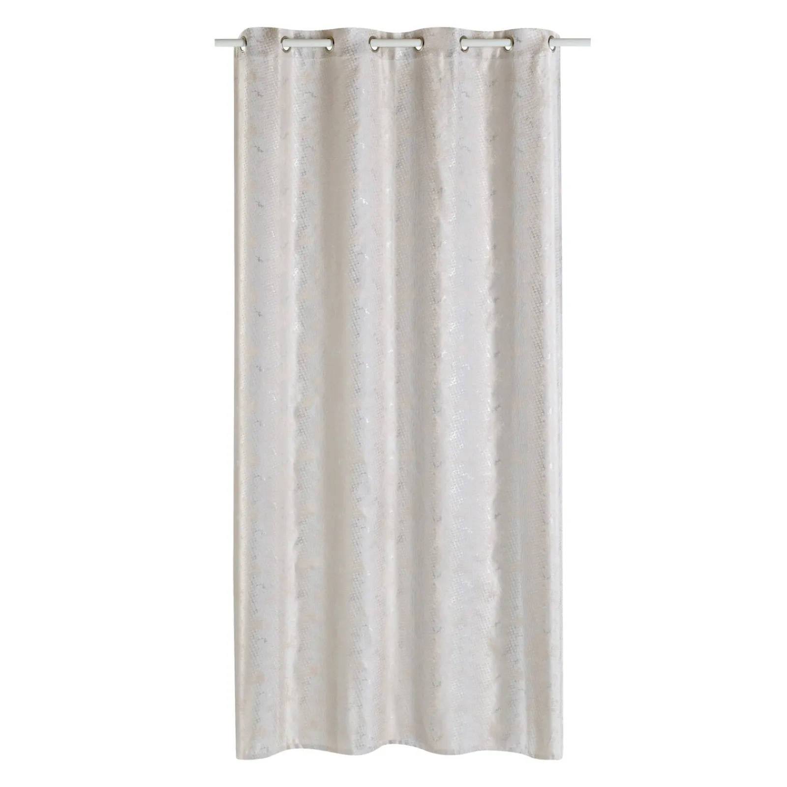 Clearance Rideau OXIA coloris écru 140 x 260 cm - Rideaux