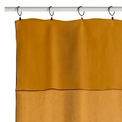 Hot Rideau SIFNOS coloris ocre jaune 140 x 290 cm - Rideaux