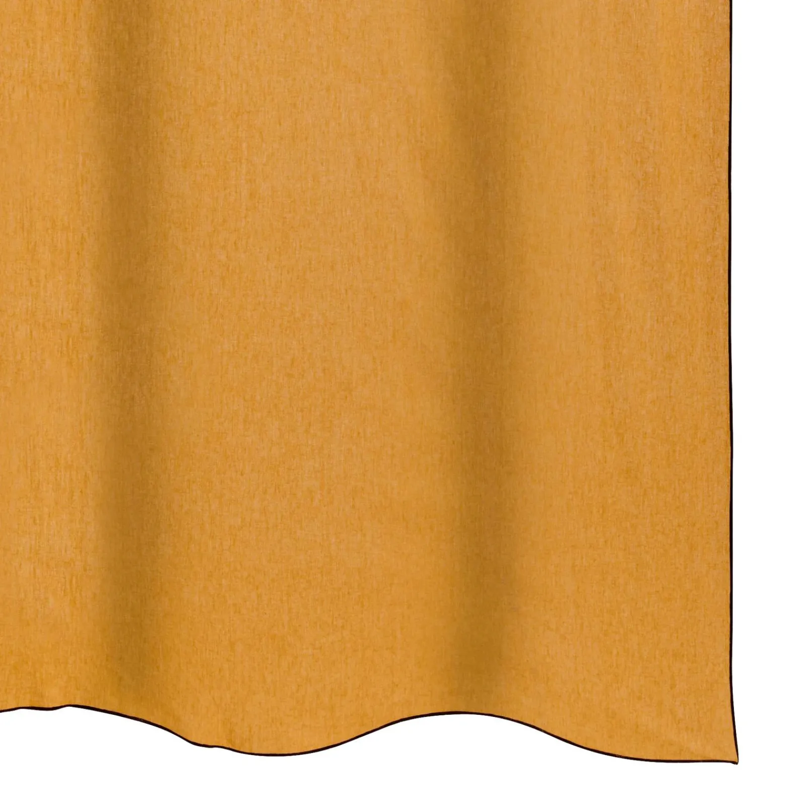 Hot Rideau SIFNOS coloris ocre jaune 140 x 290 cm - Rideaux