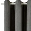 Discount Rideau thermique KINLEY coloris gris 140 x 260 cm - Rideaux