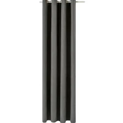 Discount Rideau thermique KINLEY coloris gris 140 x 260 cm - Rideaux