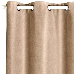 Best Rideau thermique KINLEY coloris camel 140 x 260 cm - Rideaux