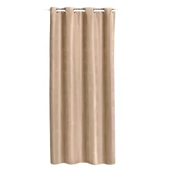 Best Rideau thermique KINLEY coloris camel 140 x 260 cm - Rideaux