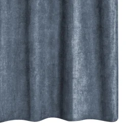 Outlet Rideau thermique KINLEY coloris bleu nuit 140 x 260 cm - Rideaux