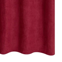 Outlet Rideau thermique KINLEY coloris marsala 140 x 260 cm - Rideaux