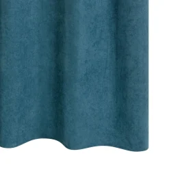 Best Rideau thermique KINLEY coloris bleu paon 140 x 260 cm - Rideaux