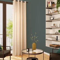 Discount Rideau thermique KODI coloris écru 140 x 260 cm - Rideaux
