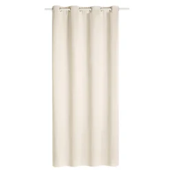 Discount Rideau thermique KODI coloris écru 140 x 260 cm - Rideaux