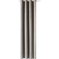 Outlet Rideau VELVET coloris perle 140 x 260 cm - Rideaux