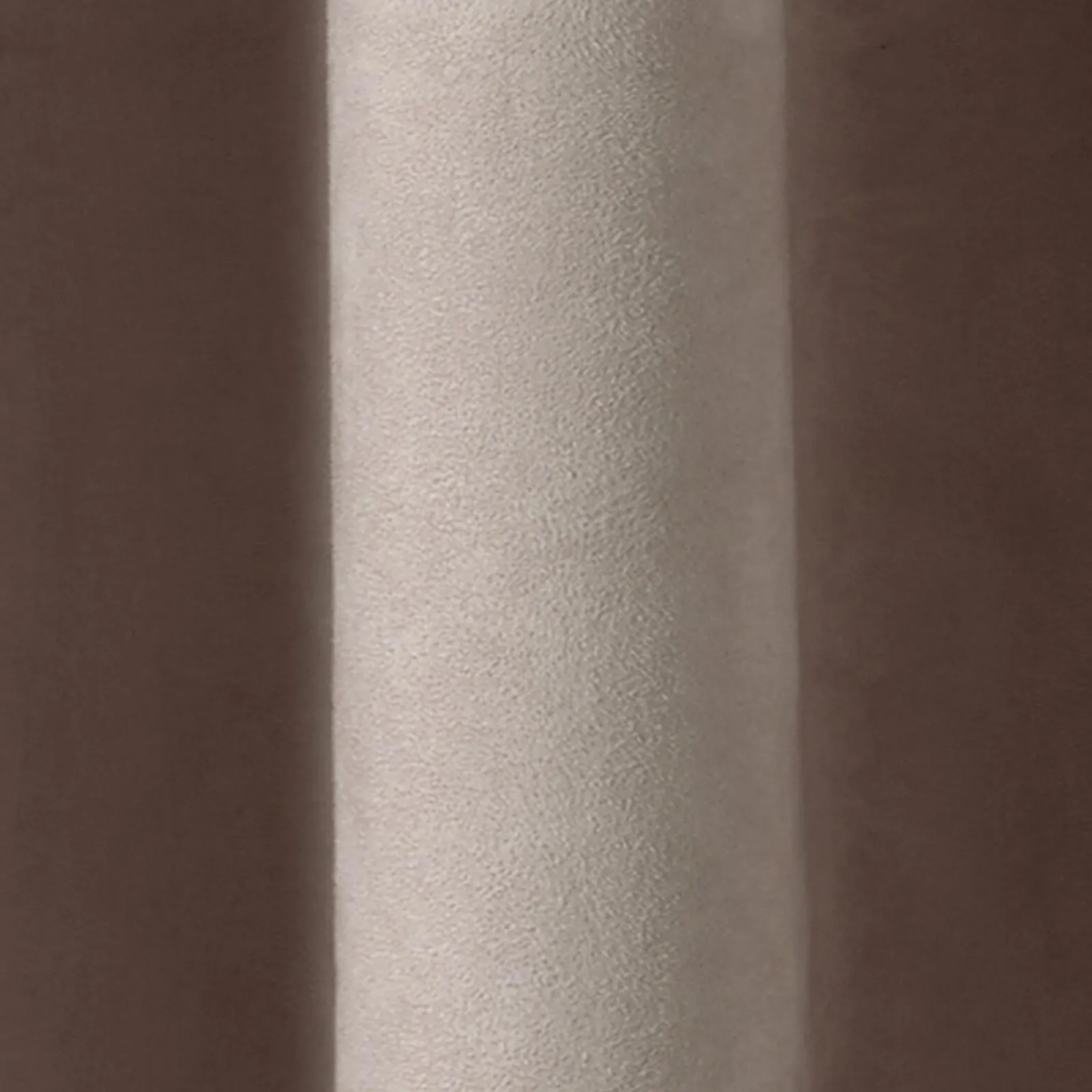 Discount Rideau VELVET coloris tourterelle 140 x 260 cm - Rideaux